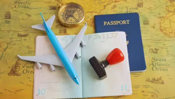 Preparing documents for visa application